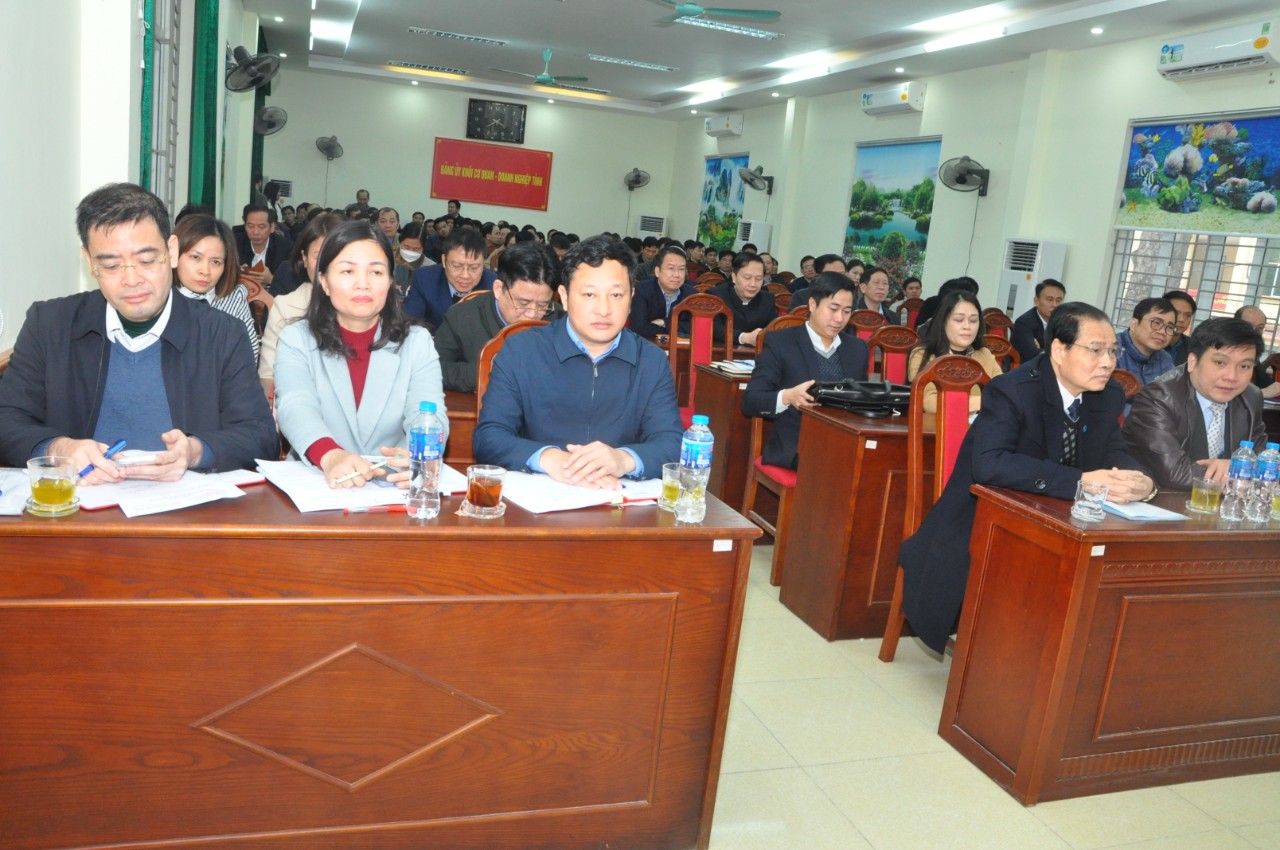 Đảng uỷ Khối Cơ quan - Doanh nghiệp tỉnh tổ chức Hội nghị Ban Chấp hành Đảng bộ Khối lần thứ 19