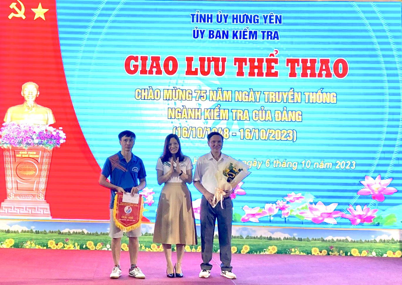 Uỷ ban Kiểm tra Tỉnh uỷ Hưng Yên tổ chức Hội thao chào mừng Kỷ niệm 75 năm Ngày truyền thống Ngành Kiểm tra Đảng